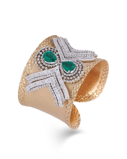 AUREVINE DIAMOND CREFT CUFF