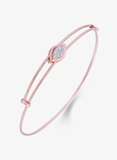 Rose Leafline Bracelet
