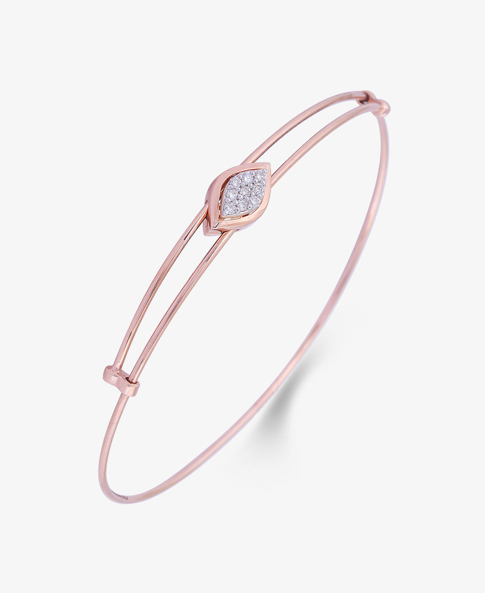 Rose Leafline Bracelet
