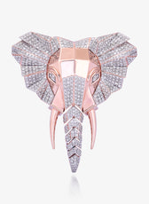 Majestic Tusker Brooch
