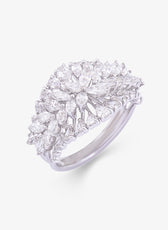 Diamond Bloom Ring