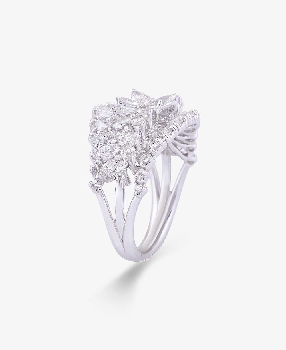 Diamond Bloom Ring