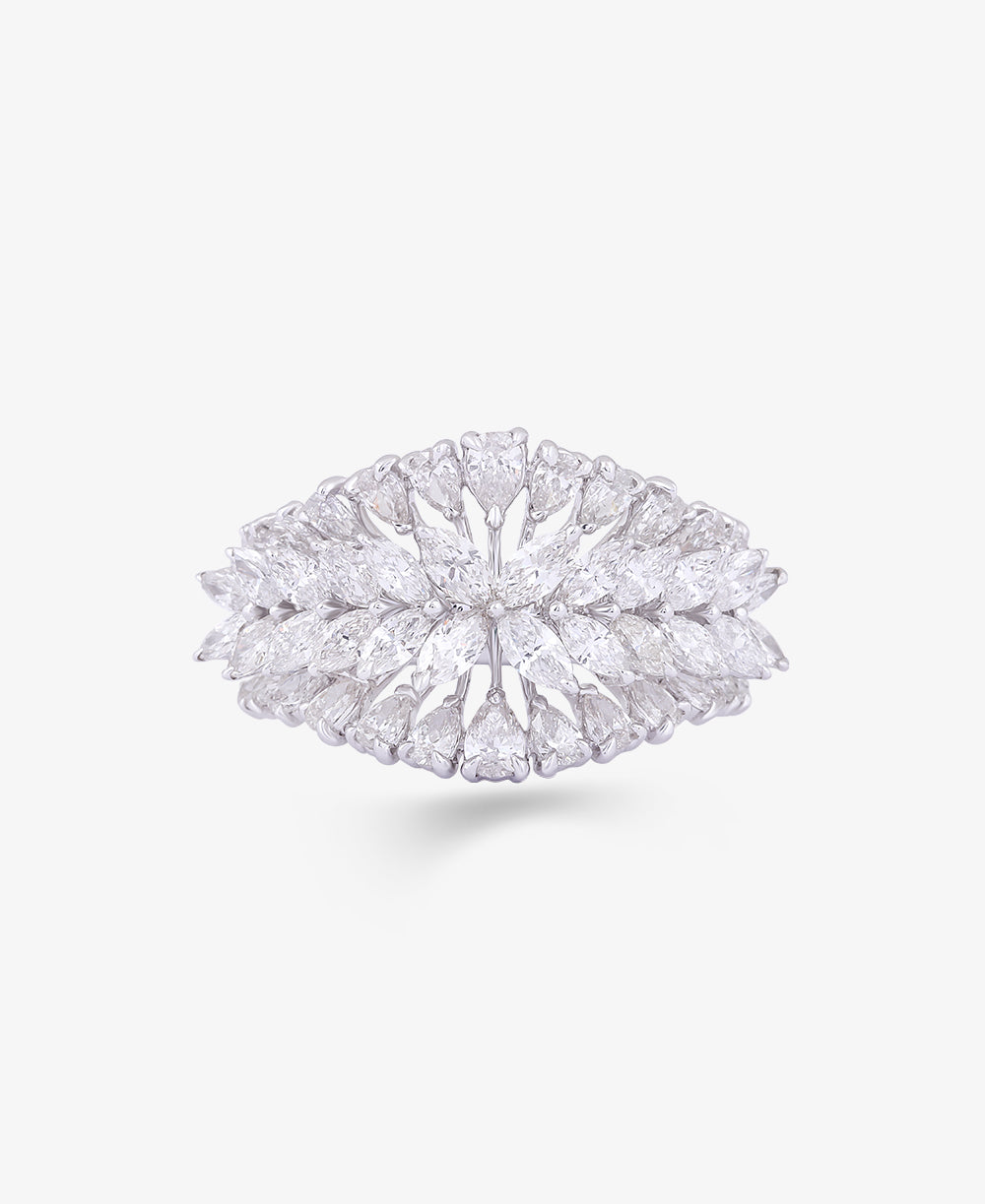 Diamond Bloom Ring