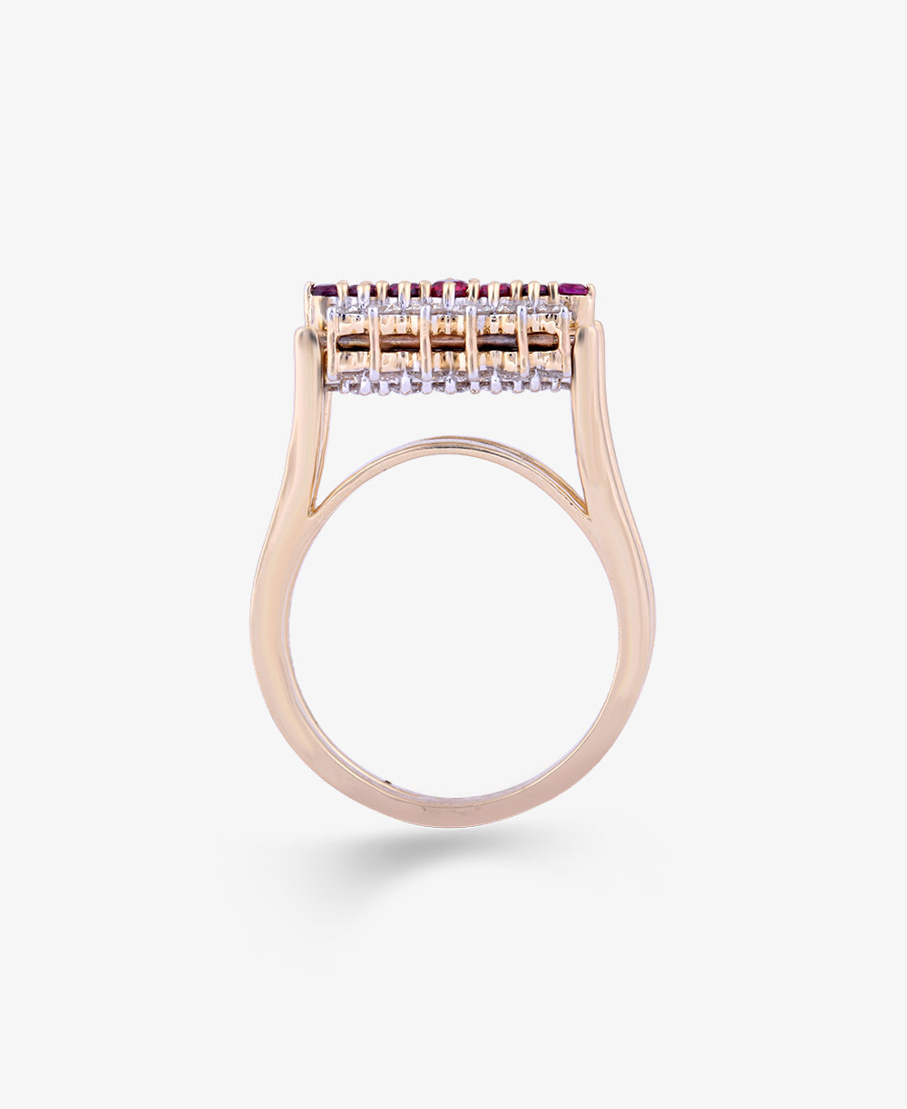 Double Dazzle Ring