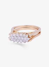 Double Dazzle Ring
