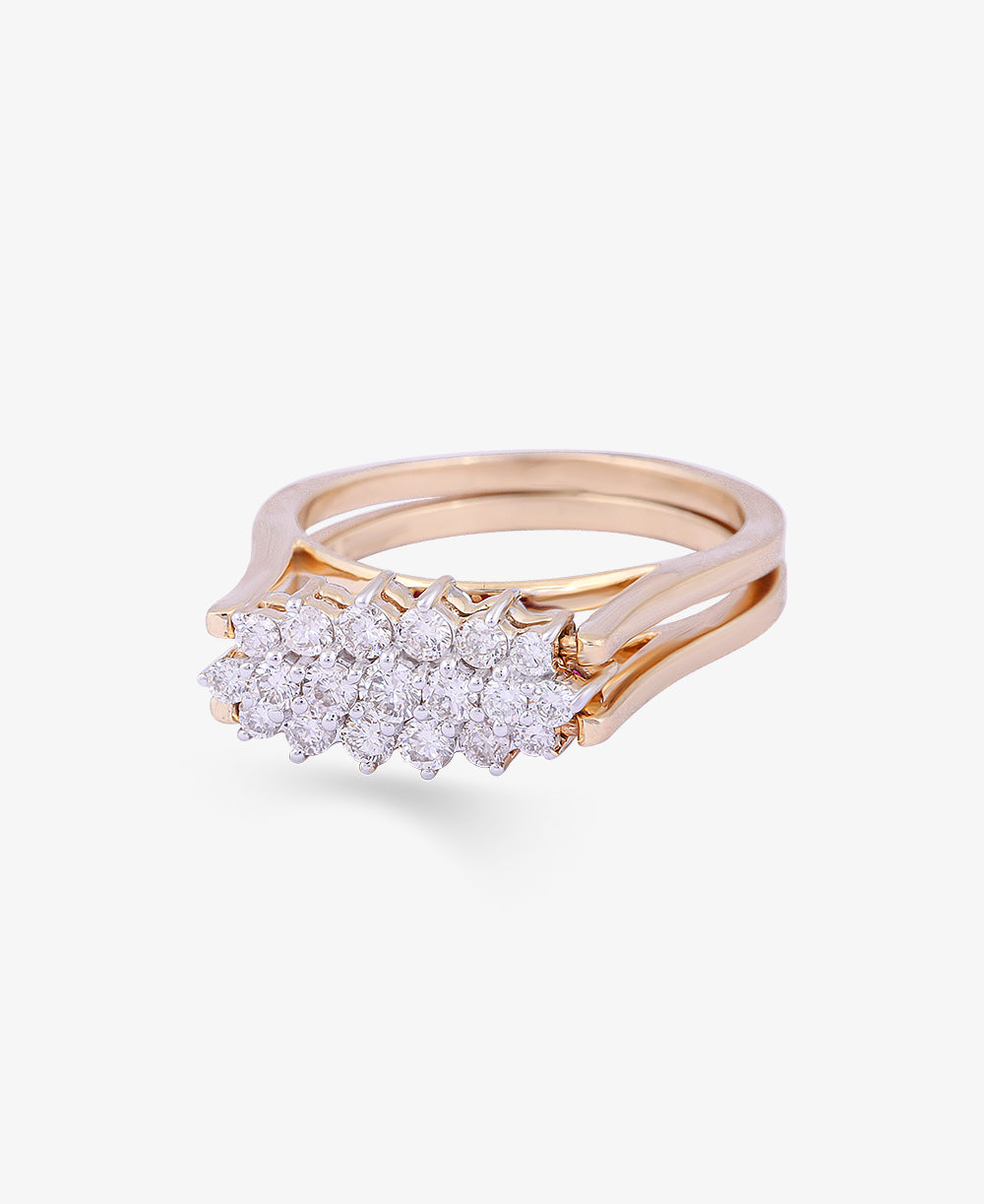Double Dazzle Ring