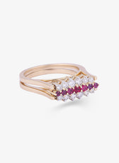 Double Dazzle Ring