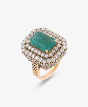Emerald Blush Ring