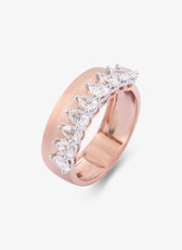 Teardrop Arc Ring