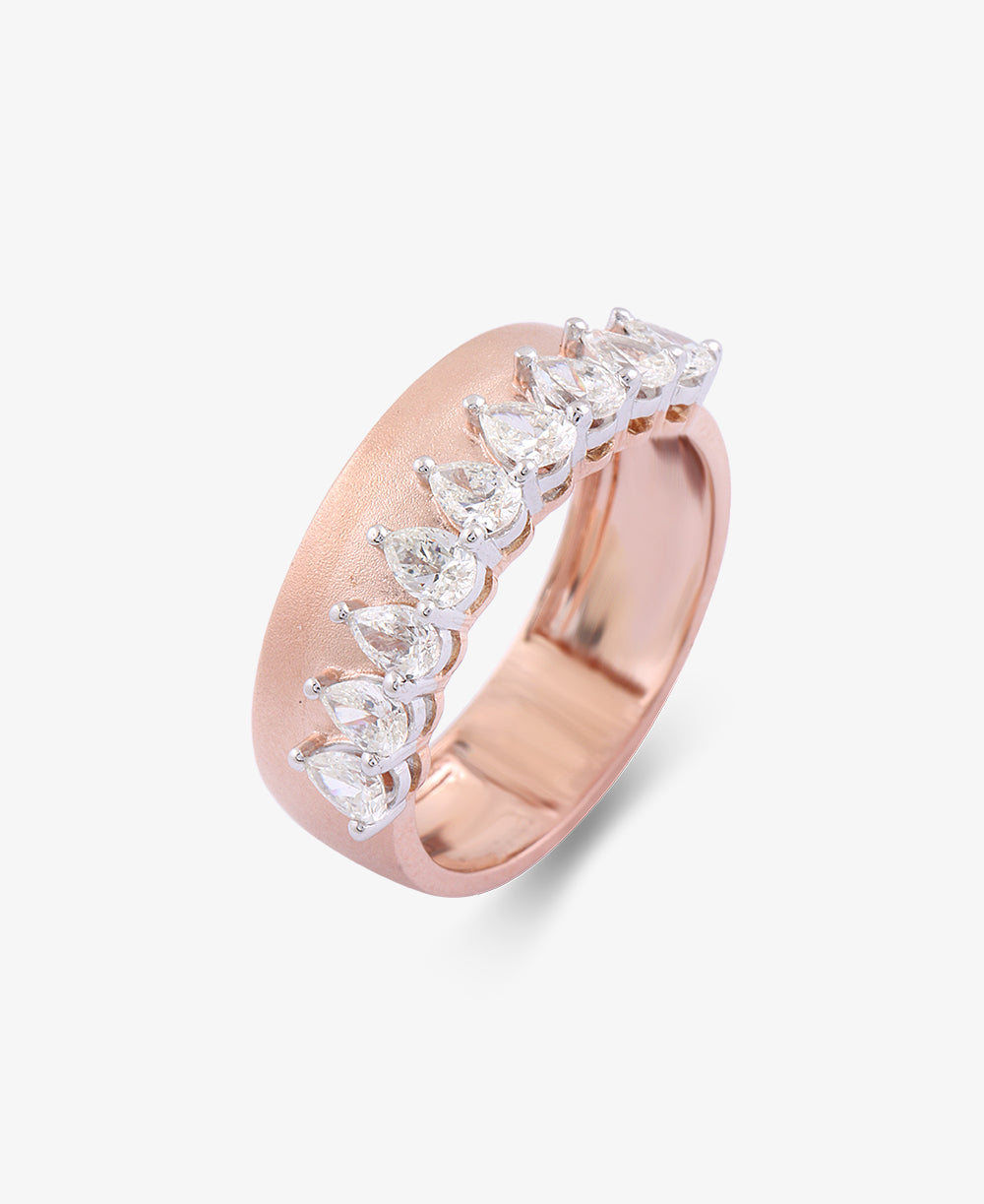 Teardrop Arc Ring