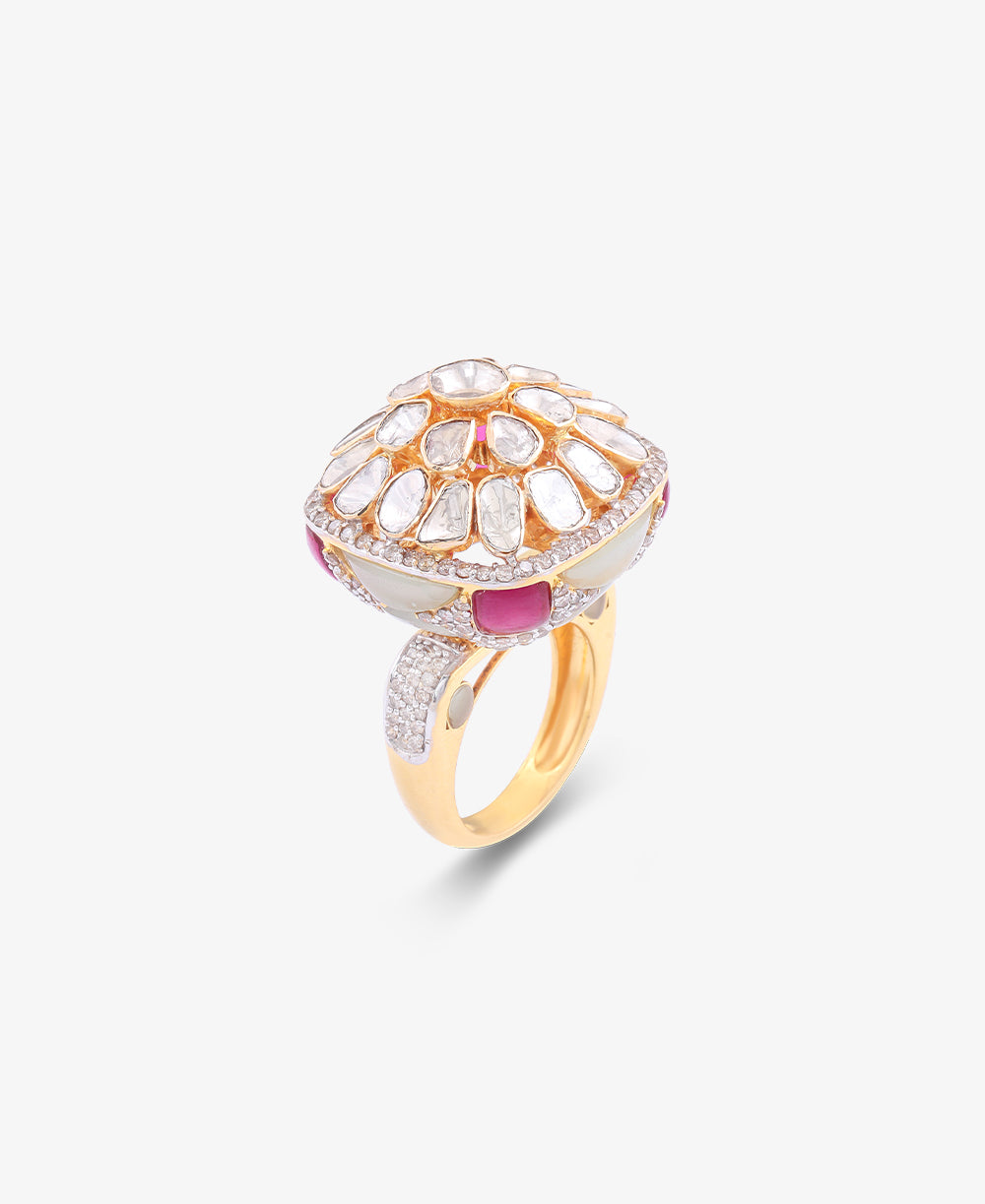 Crimson Dome Ring