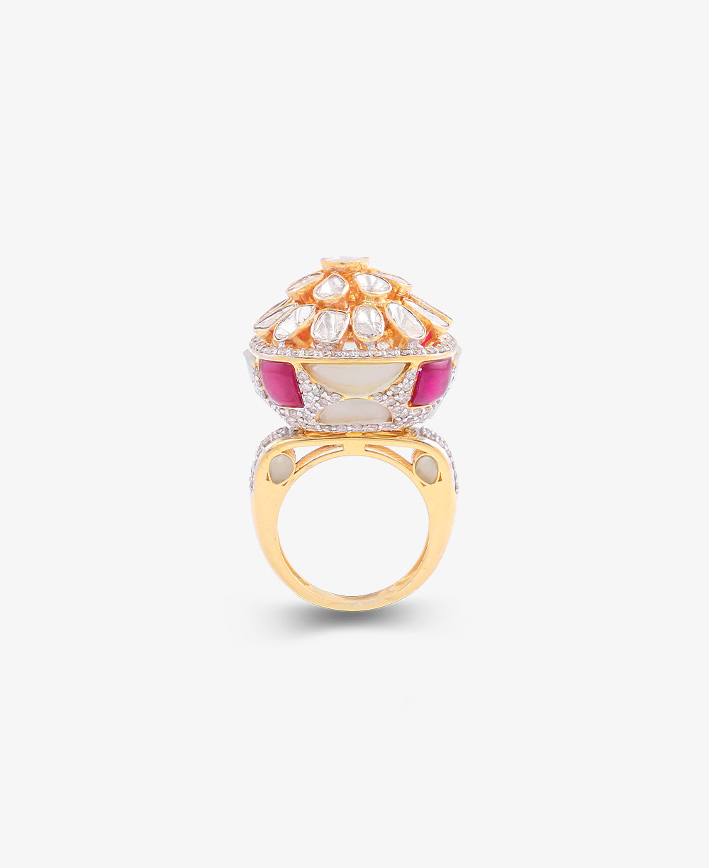 Crimson Dome Ring