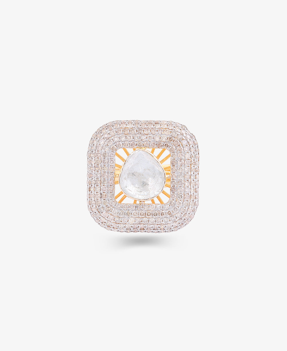 Polki Crush Ring