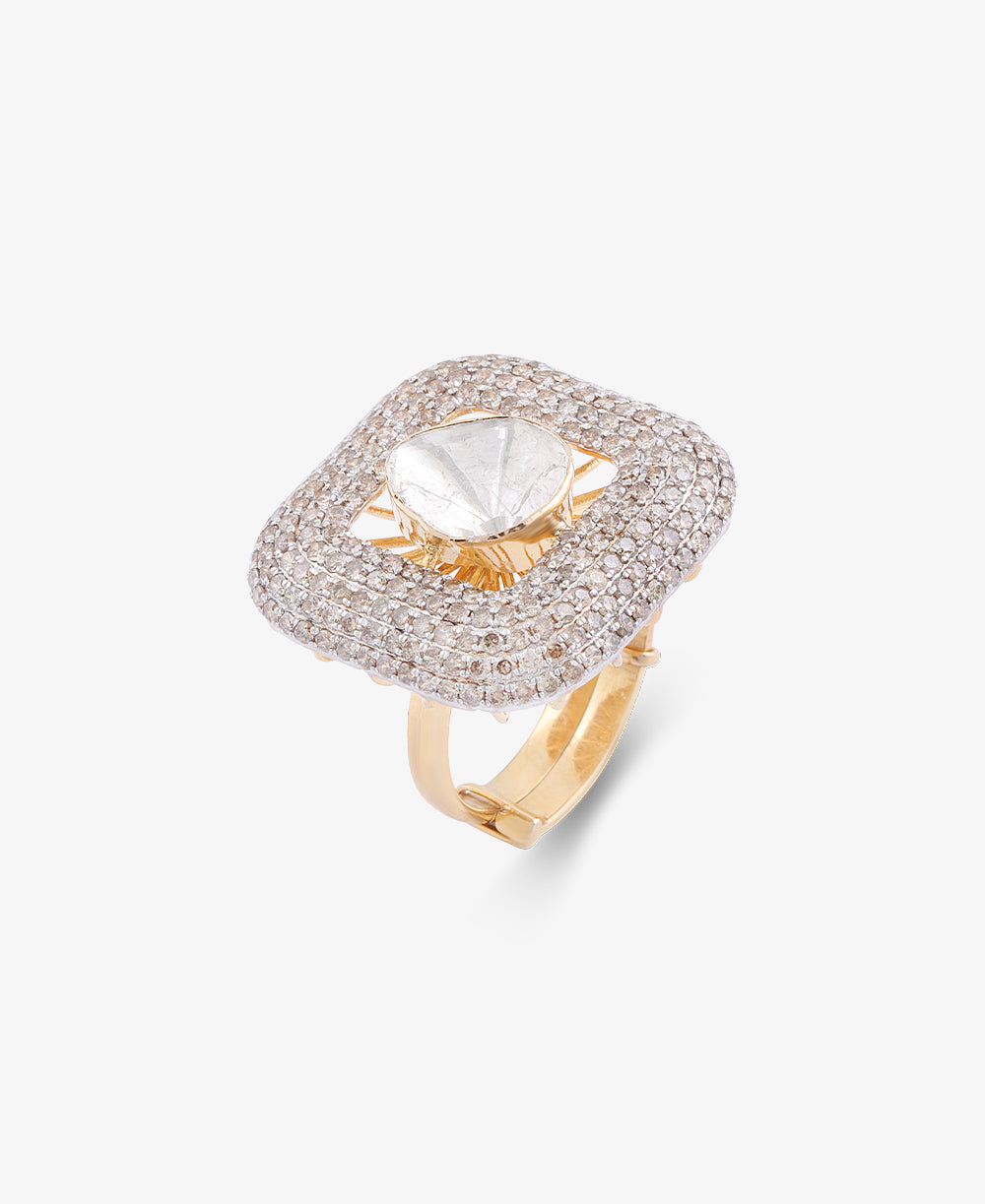 Polki Crush Ring