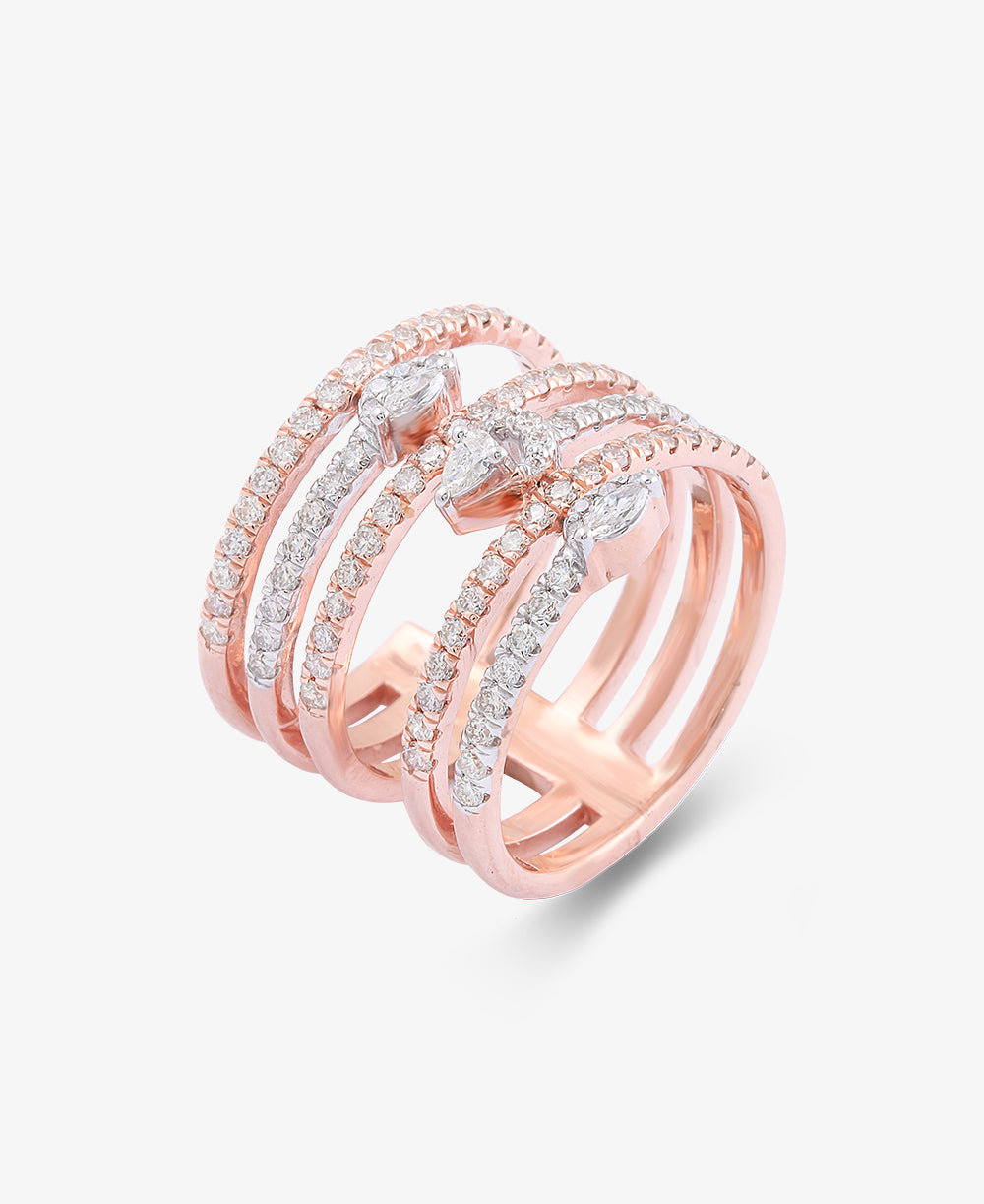 Diamond Symphony Ring