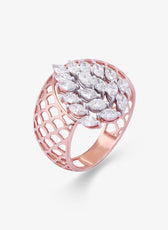 Dazzle Mesh Ring