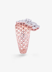 Dazzle Mesh Ring