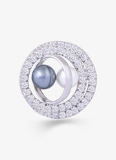 All Eyes on Pearls Ring