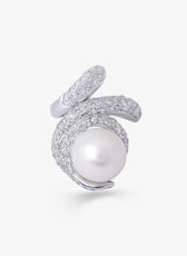 Pearl Swirl Ring