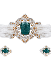 Emerald Empress Choker Set