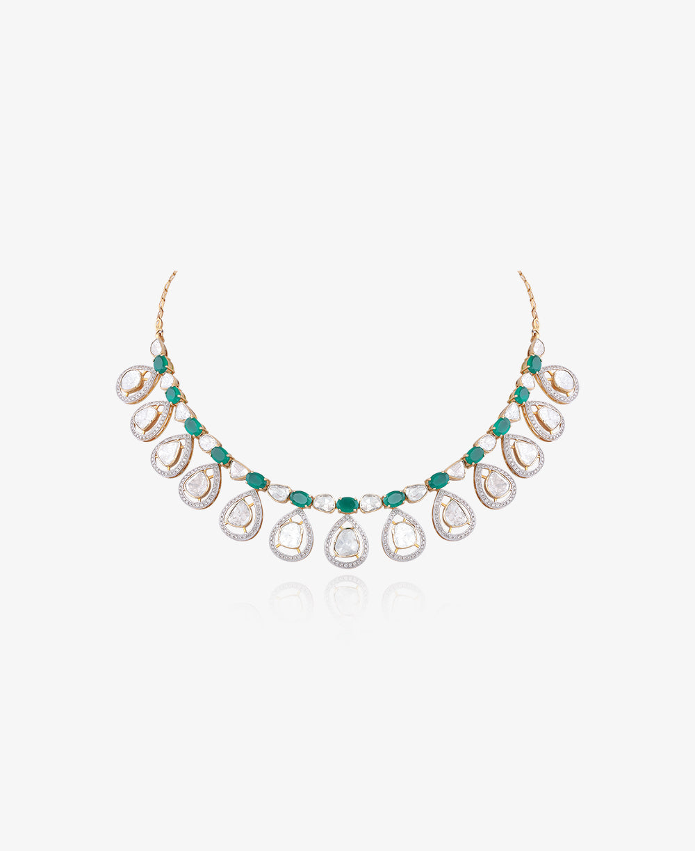 Emerald Grace Necklace Set
