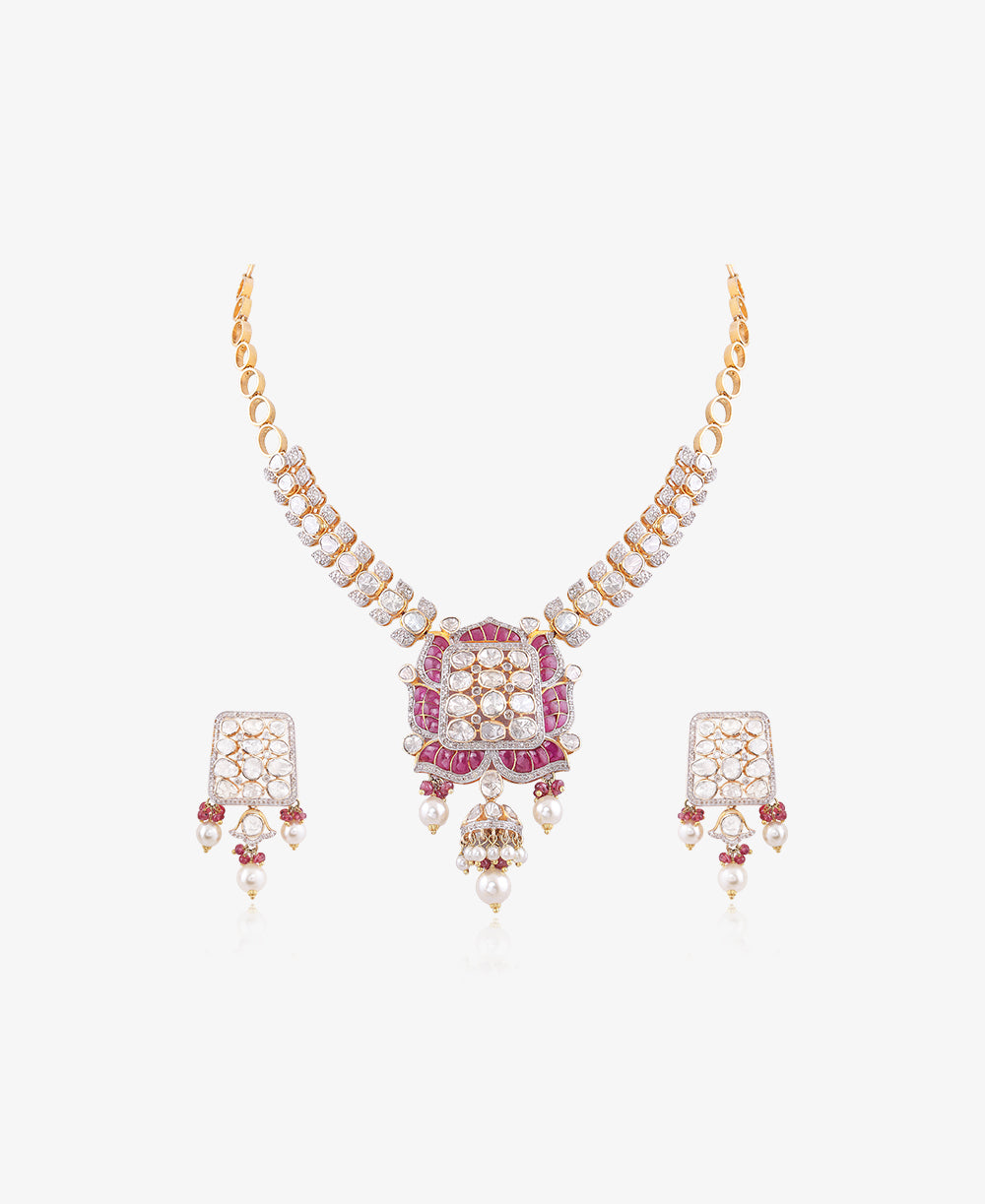 Ruby Whisper Polki Set