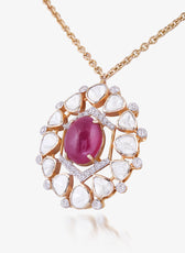 Scarlet Bloom Necklace Set
