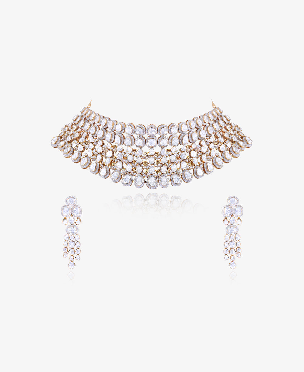 Polki Overload Necklace Set