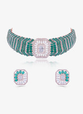Go Green, Go Glam Necklace Set