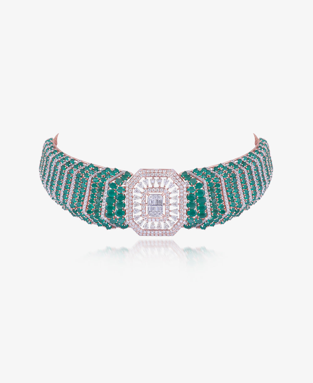 Go Green, Go Glam Necklace Set