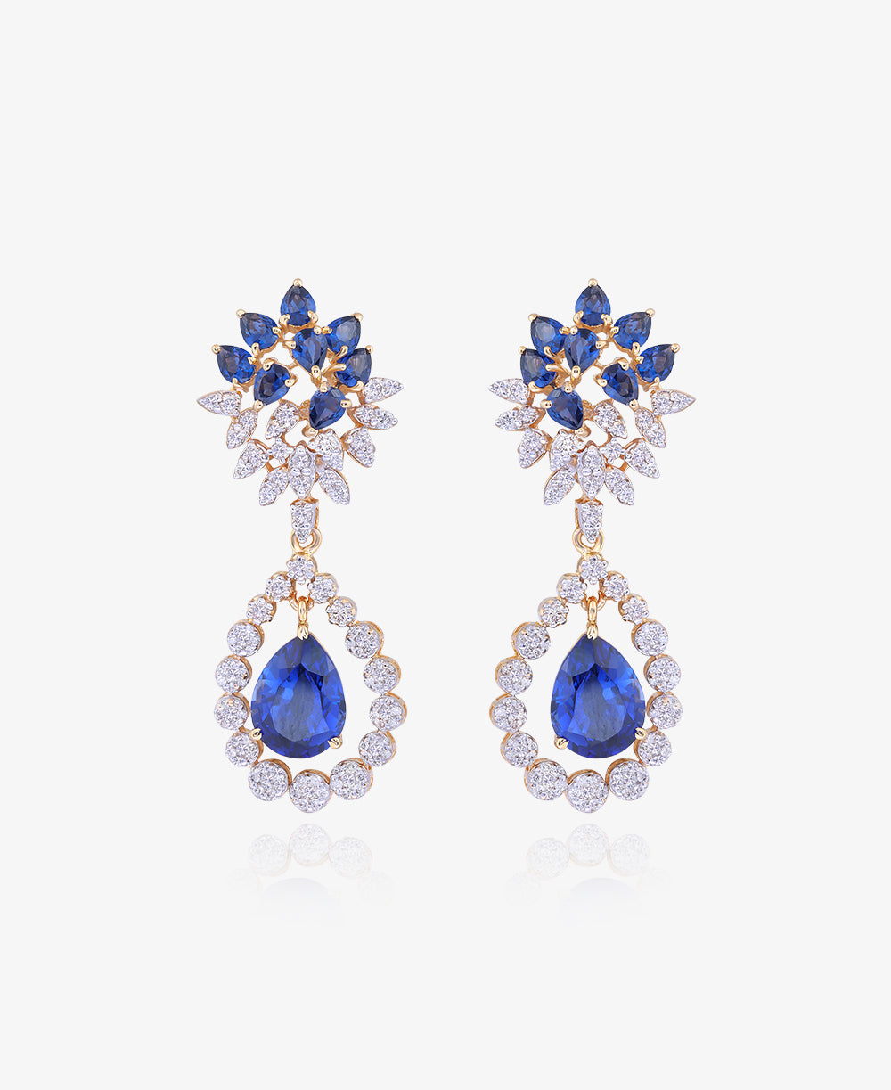 Blue Temptation Necklace Set