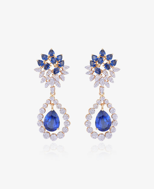 Blue Temptation Necklace Set