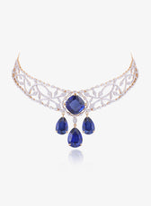 Blue Temptation Necklace Set