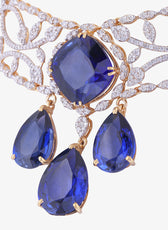 Blue Temptation Necklace Set