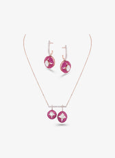 Kiss Me Crimson Necklace Set