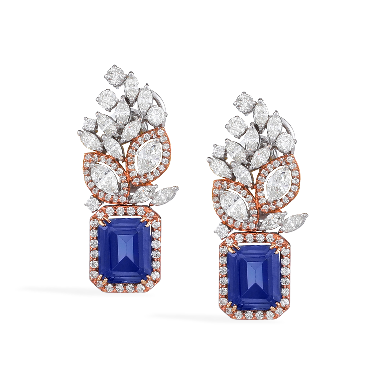 Blue Bombshell Earrings