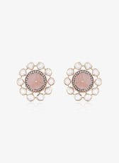Blush Bloom Studs