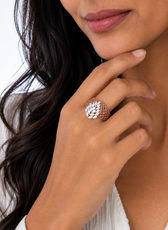 DAZZLE MESH RING