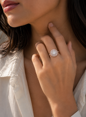 CROWN CRUSH RING