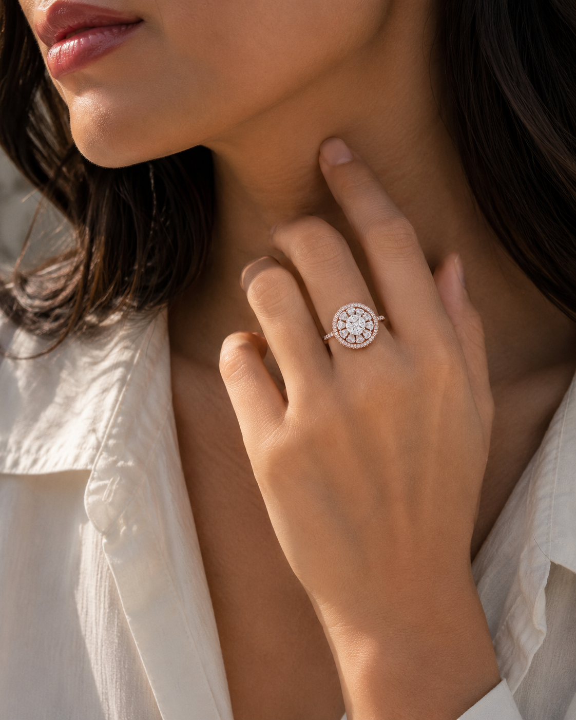 CROWN CRUSH RING