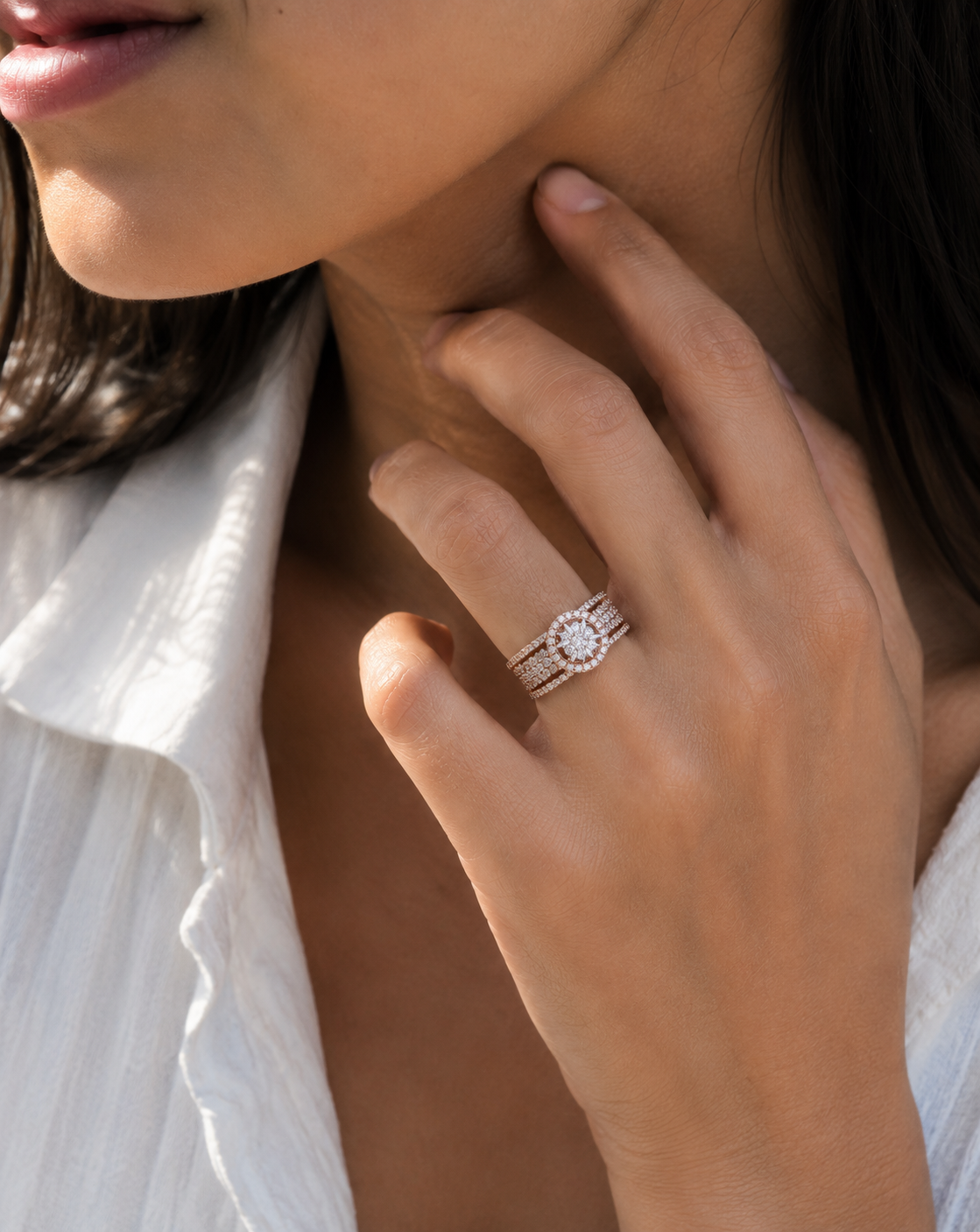 QUEEN'S GAMBIT RING