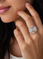 DIAMOND DRAMA RING