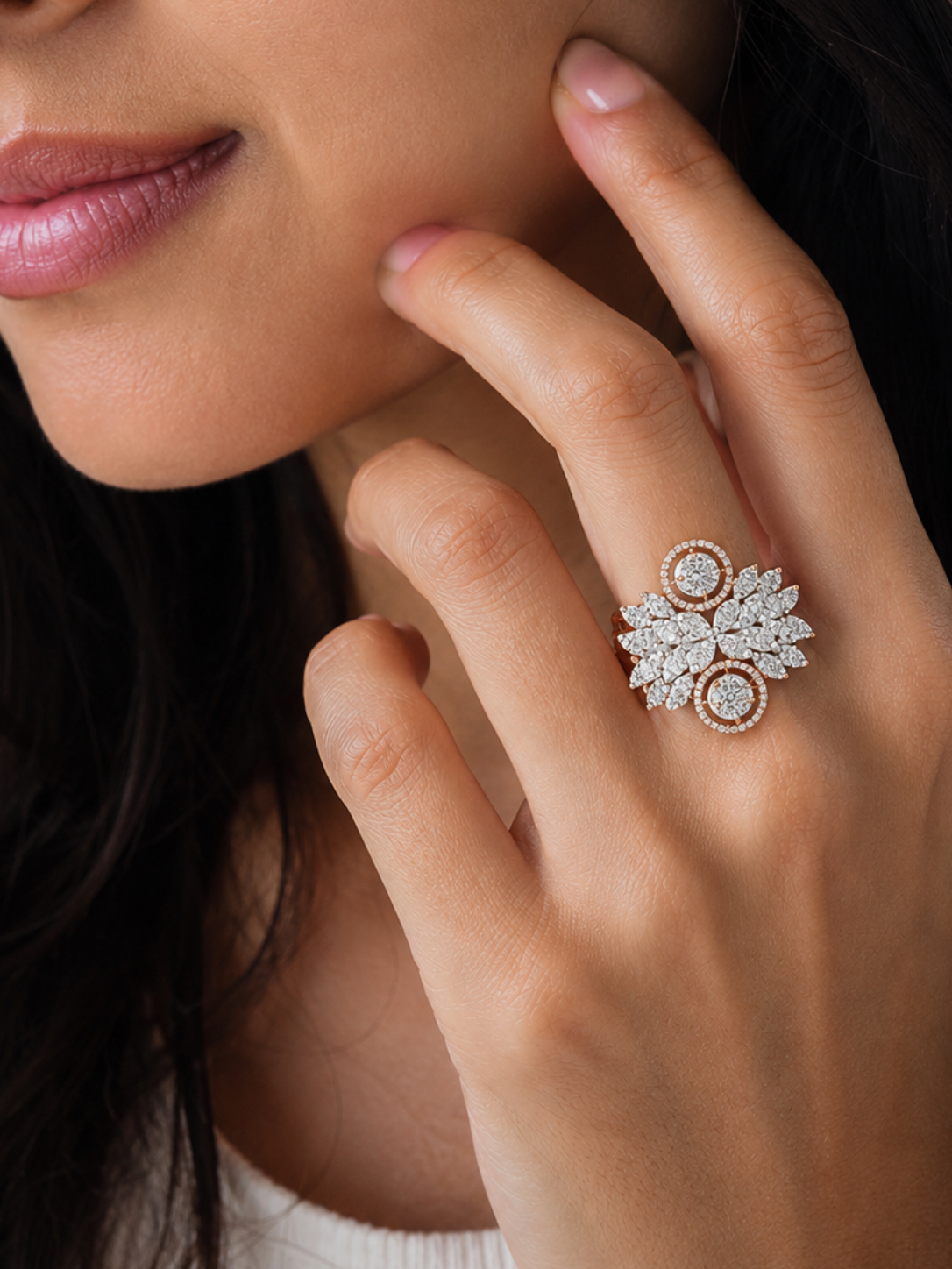 DIAMOND DRAMA RING