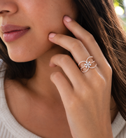 Blossom Twist Ring