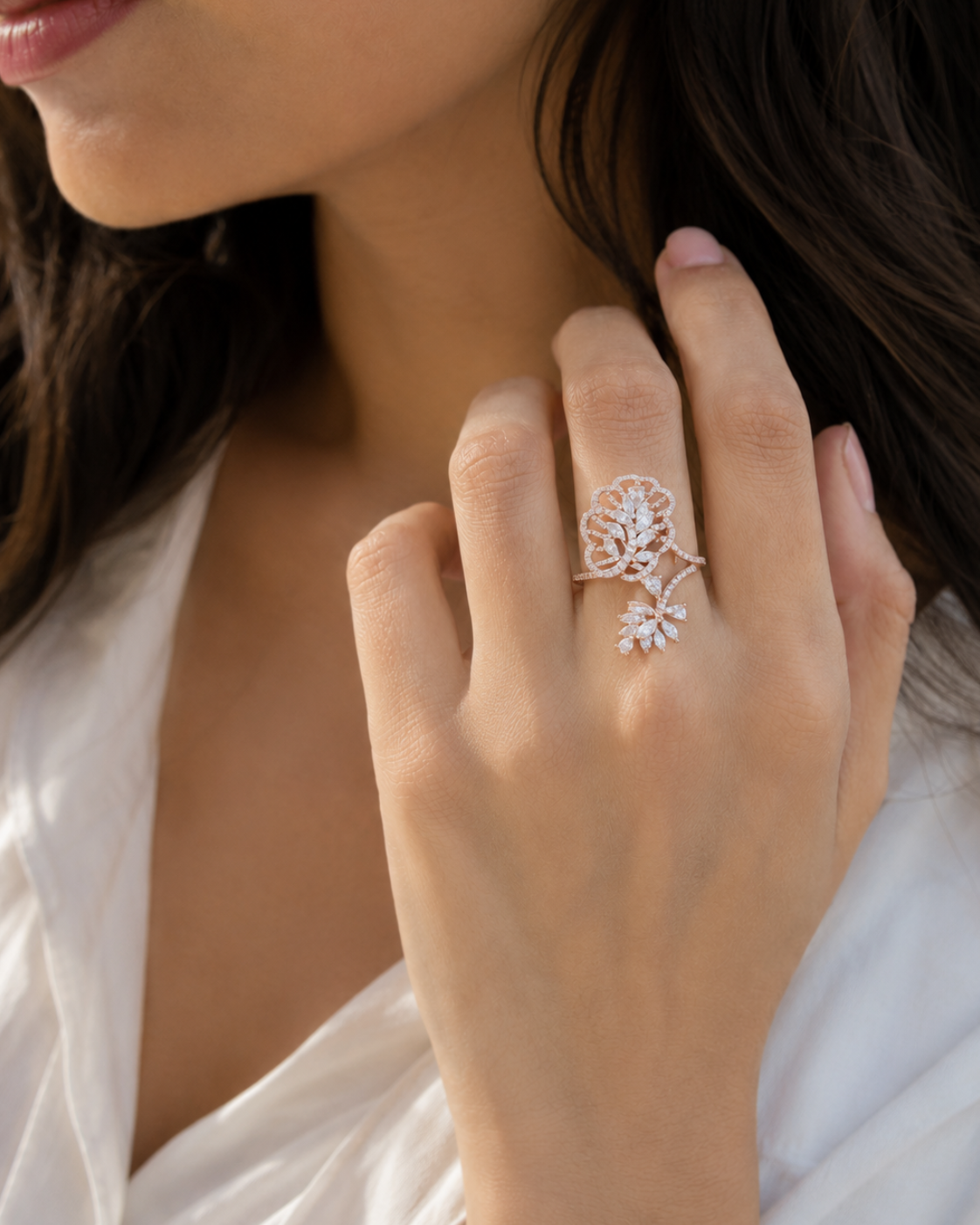 FLIRTY FLORA RING