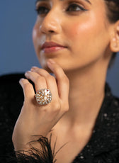 Crimson Dome Ring