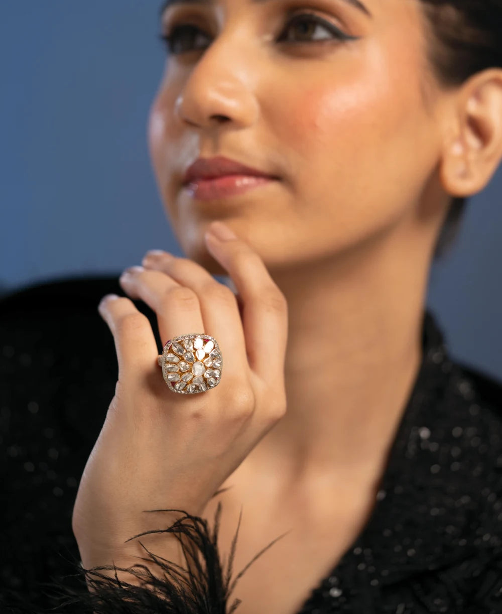 Crimson Dome Ring