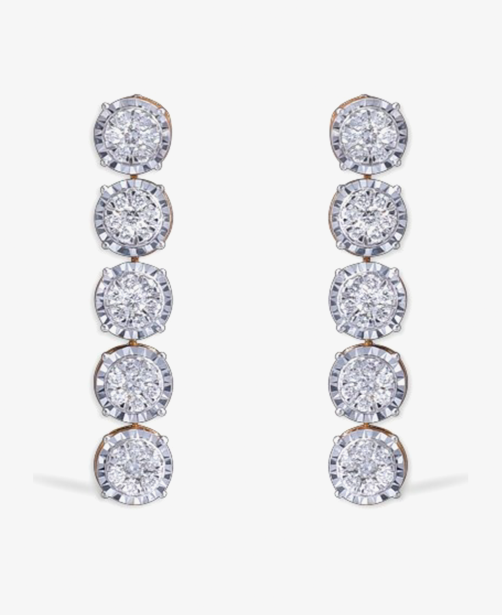 Diamond Drop Earrings
