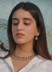 Emerald Grace Necklace Set