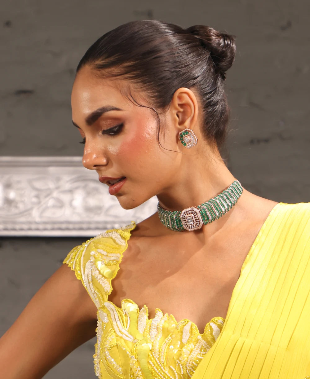 Go Green, Go Glam Necklace Set